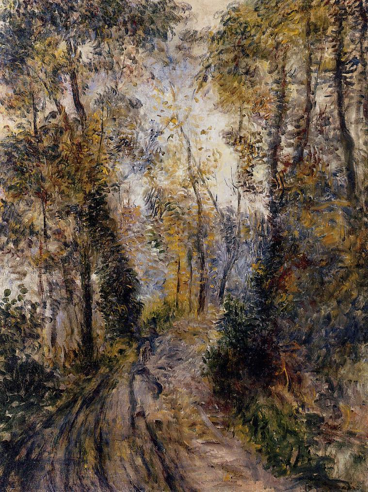 The path through the forest 1871